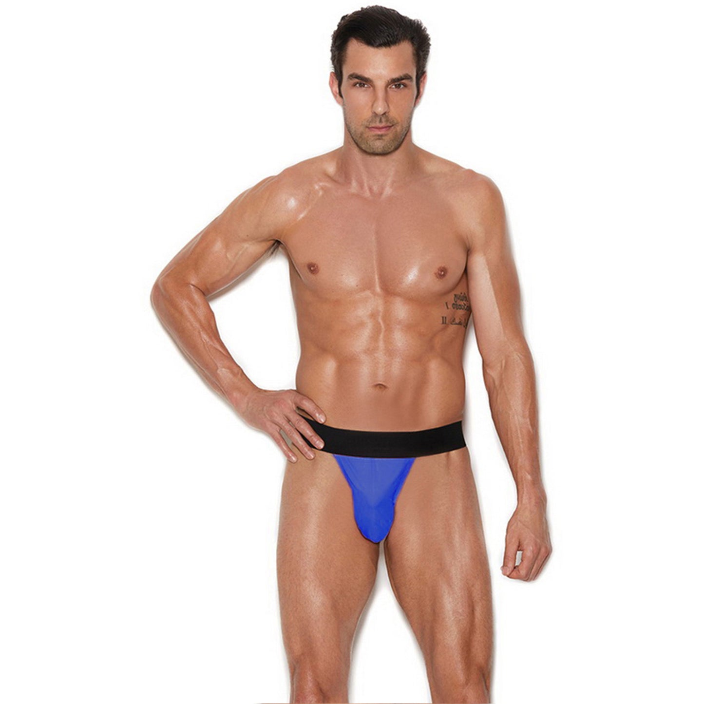 Thong Mens Lingerie for Men Royal Blue ML-07004-RBL