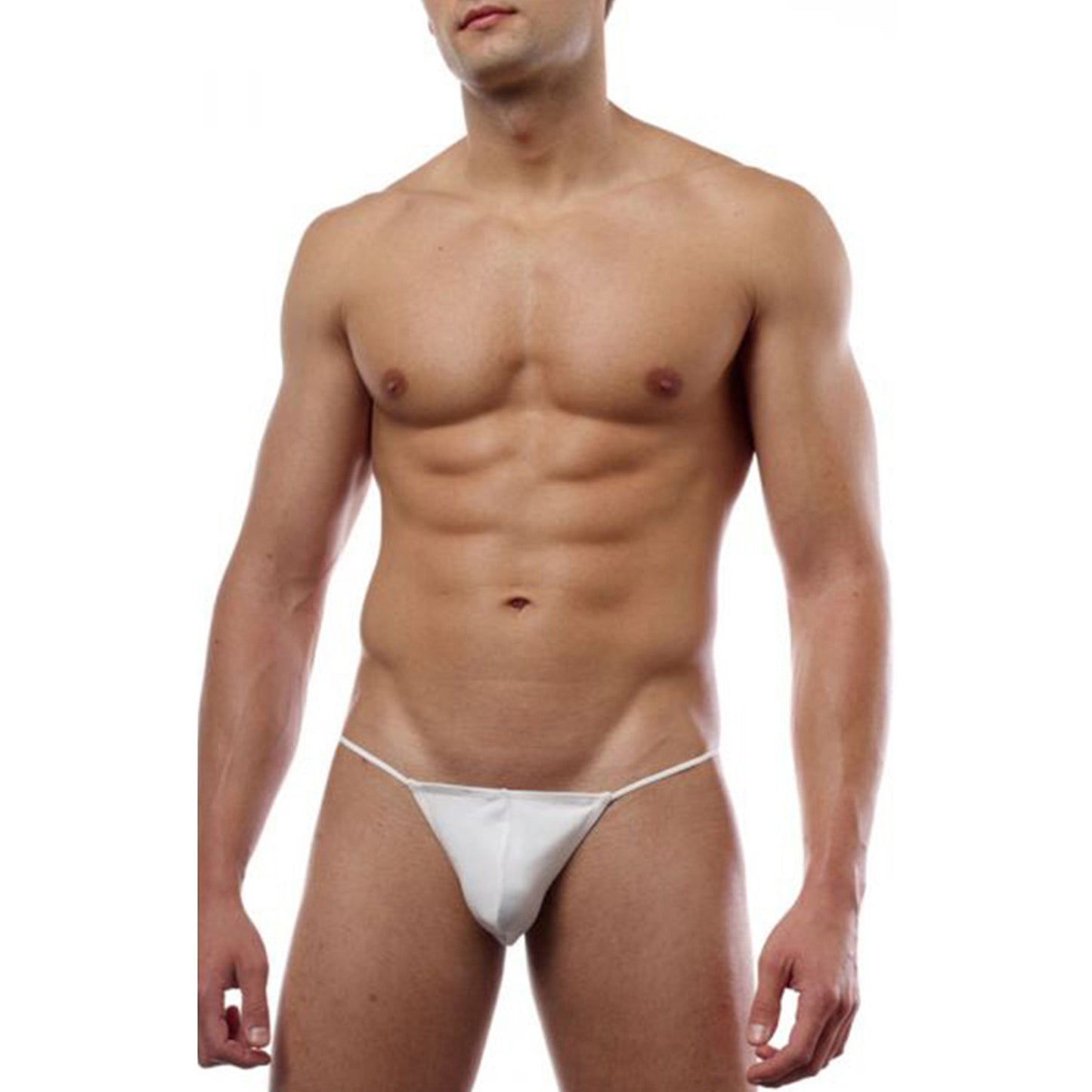 G String Mens Lingerie for Men White ML-07102-WH