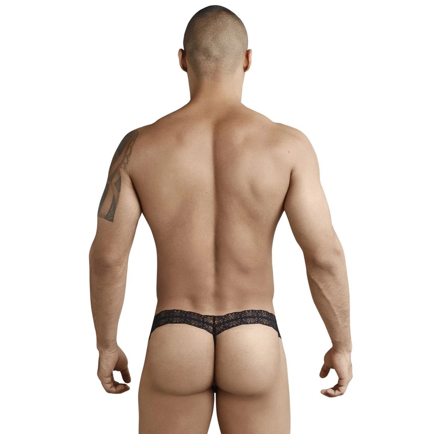 Thong Mens Lingerie for Men Black ML-07147-BK