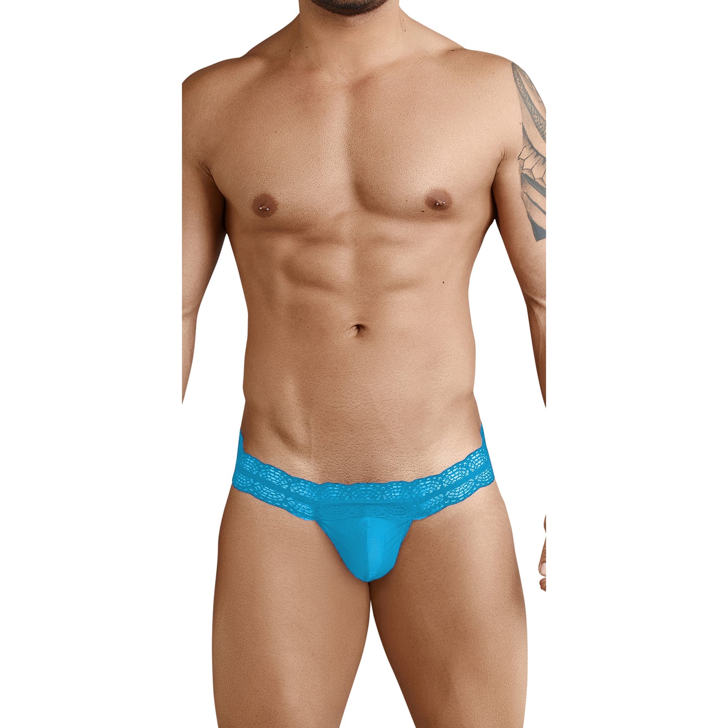 Thong Mens Lingerie for Men Light Blue ML-07147-LBL