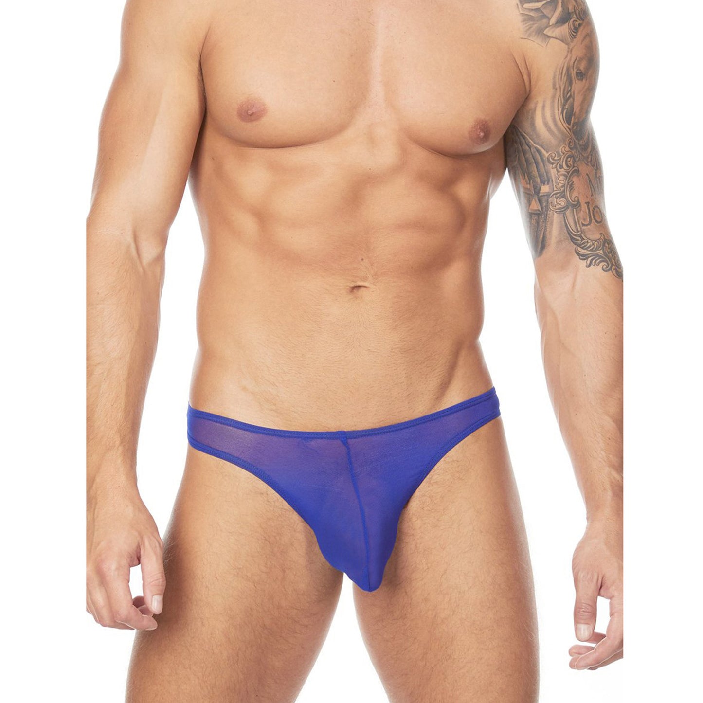 Thong Mens Lingerie for Men Royal Blue ML-07182-RBL