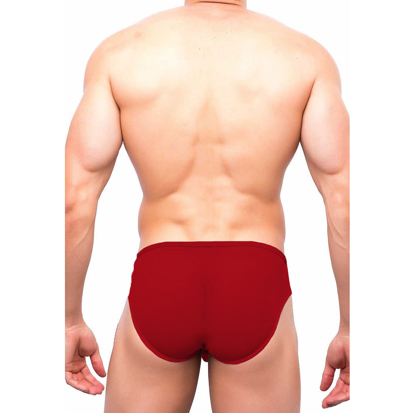 Brief Mens Lingerie for Men Red ML-07206-RD