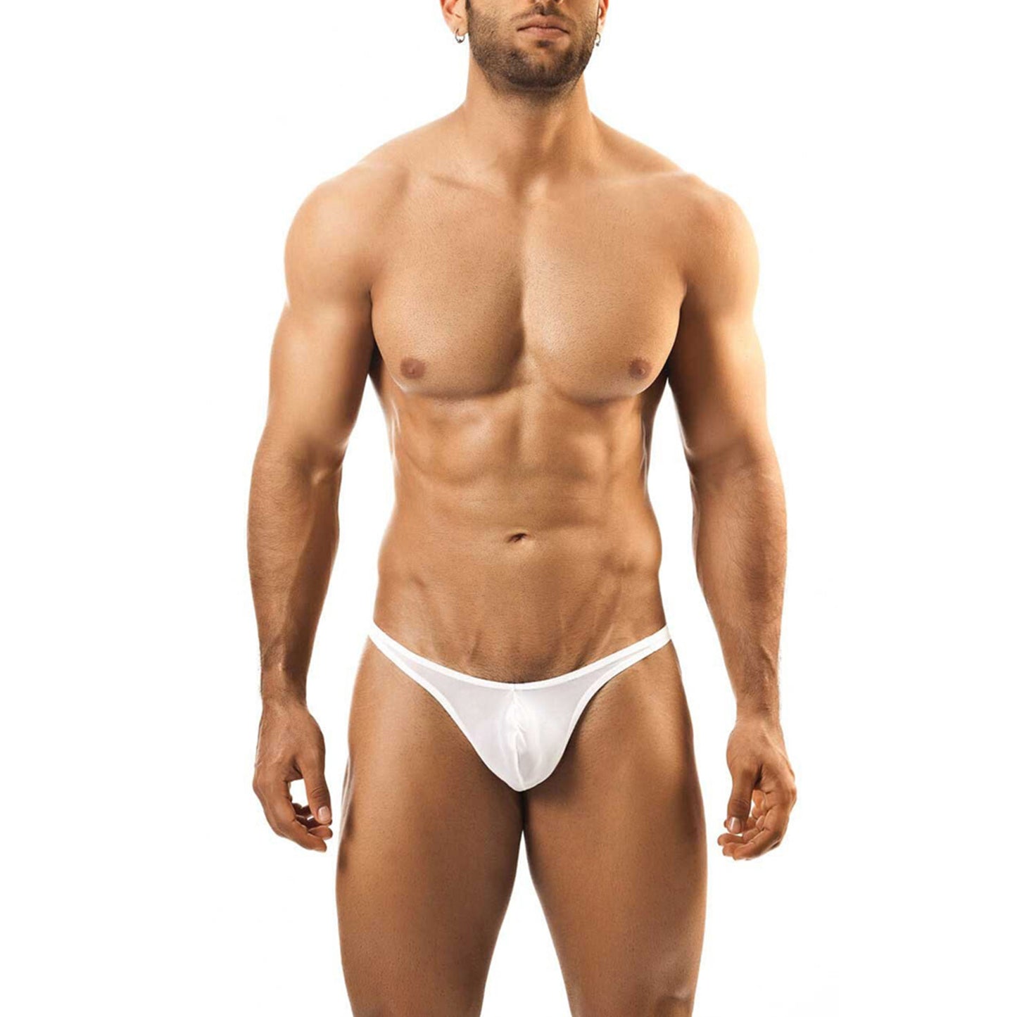 Thong Mens Lingerie for Men White ML-07401-WH