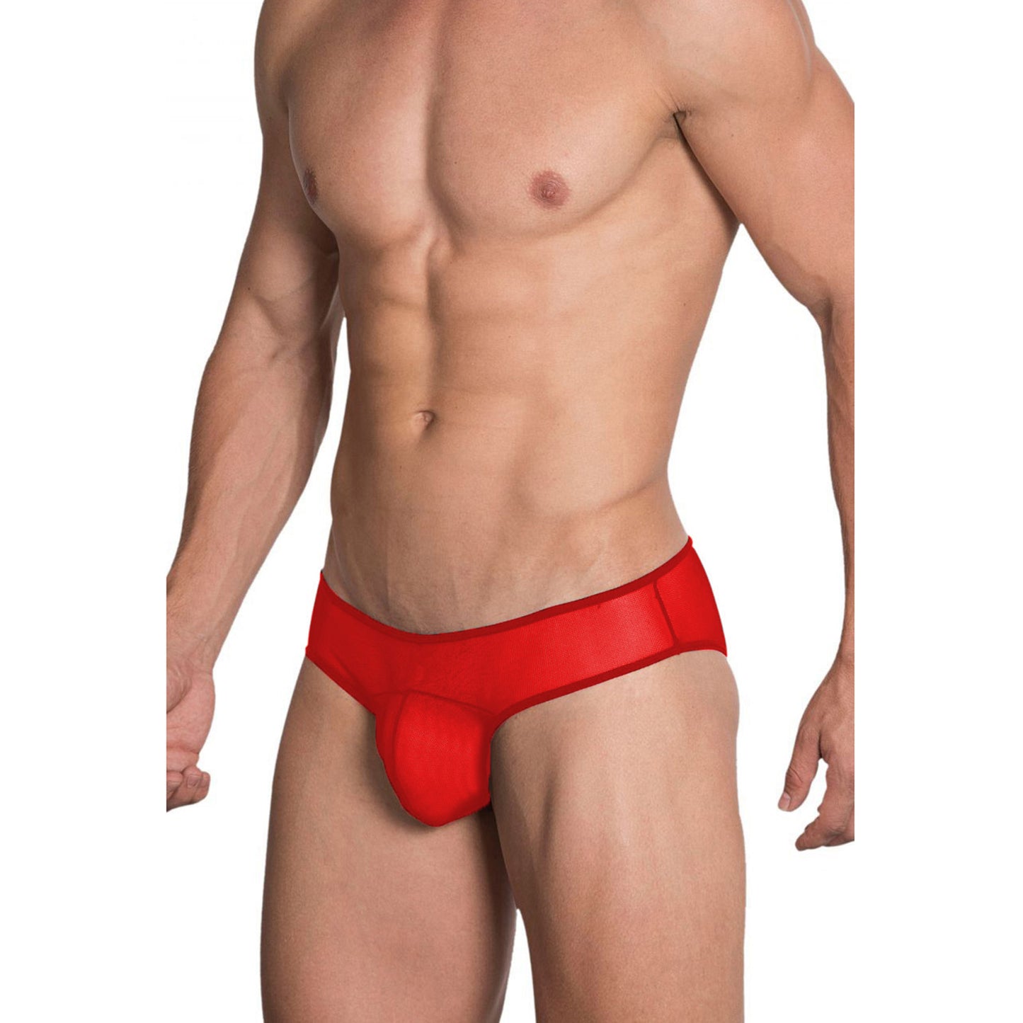 Brief Mens Lingerie for Men Red ML-07466-RD