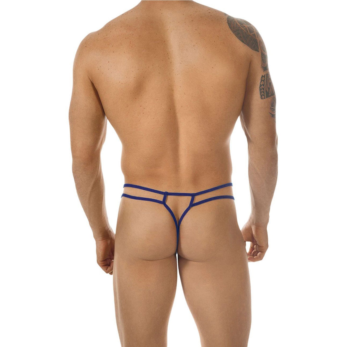 Crotchless Mens Lingerie for Men Navy Blue ML-07551-NBL