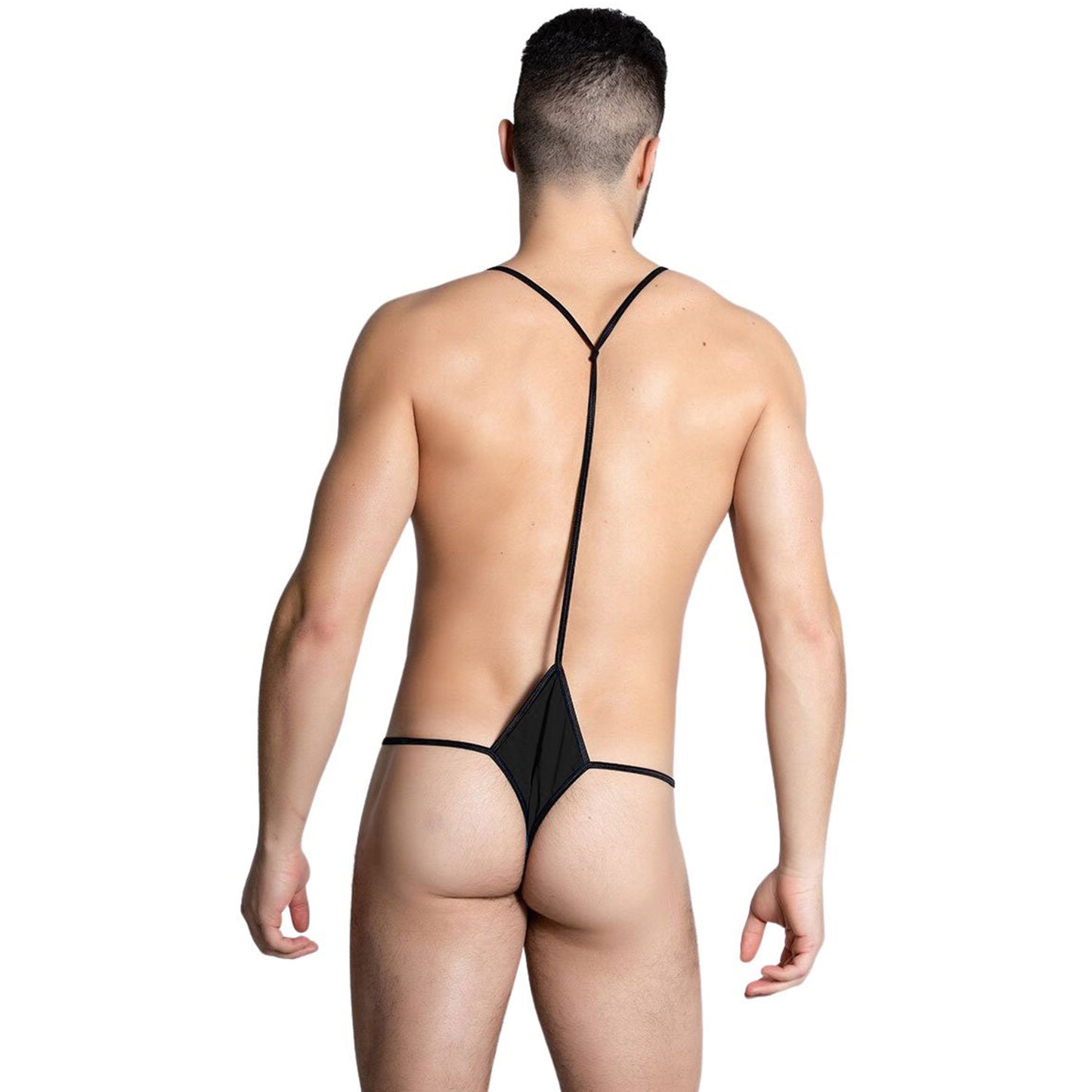 Thong Mens Lingerie for Men Black ML-07689-BK