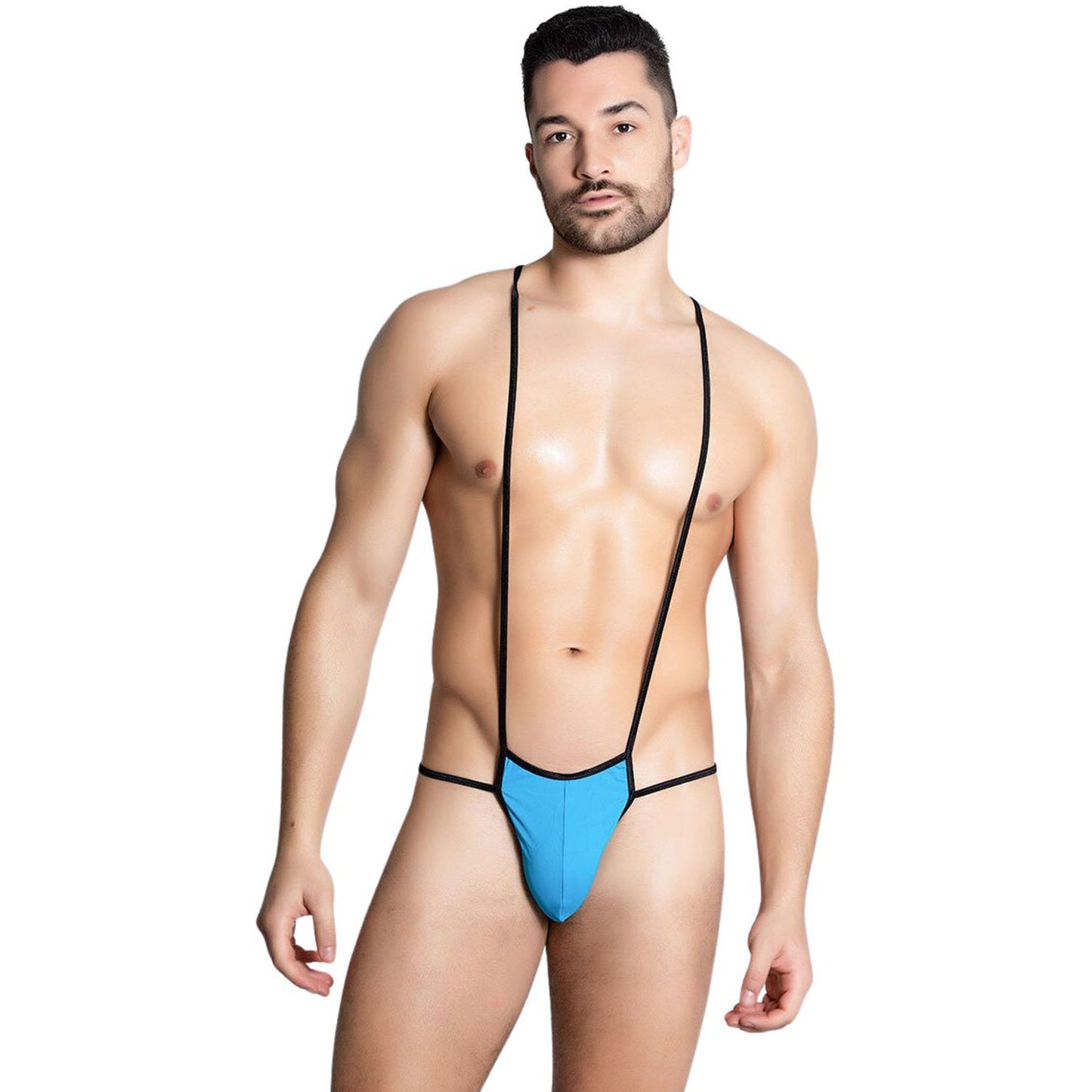 Thong Mens Lingerie for Men Light Blue ML-07689-LBL