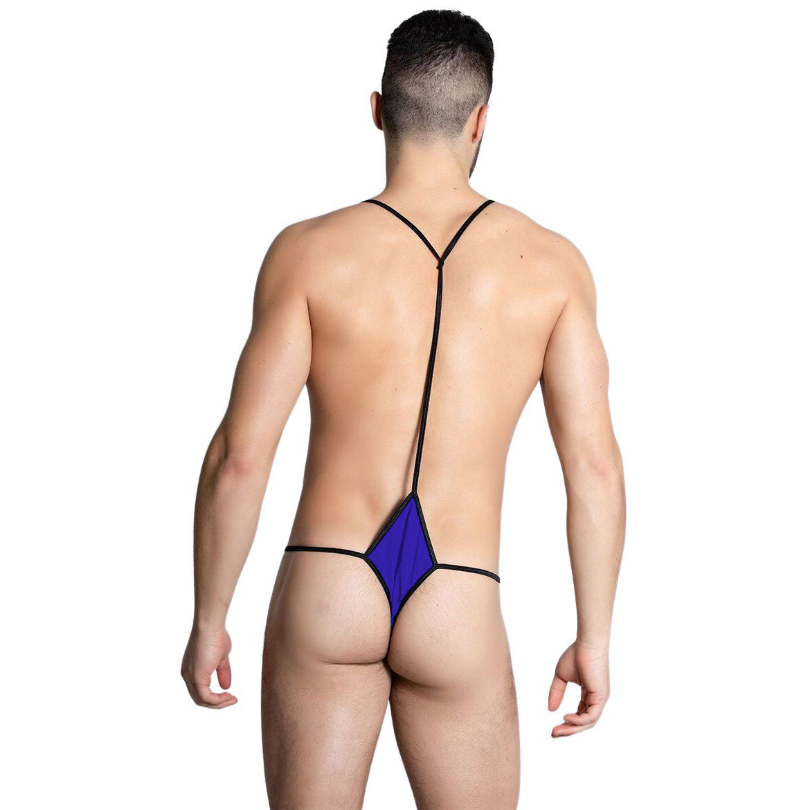 Thong Mens Lingerie for Men Navy Blue ML-07689-NBL