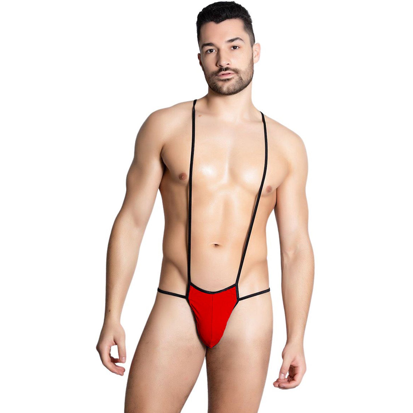 Thong Mens Lingerie for Men Red ML-07689-RD