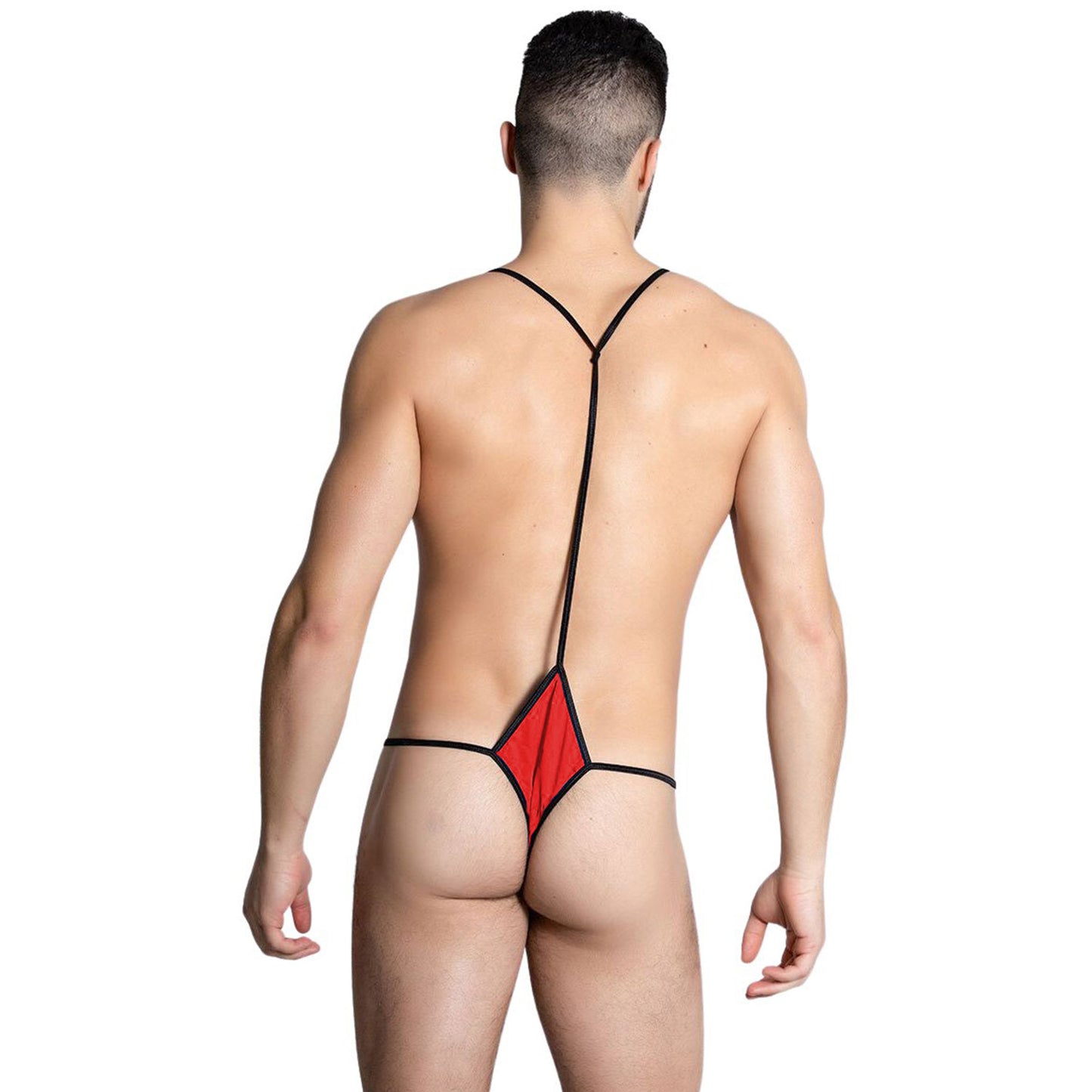 Thong Mens Lingerie for Men Red ML-07689-RD
