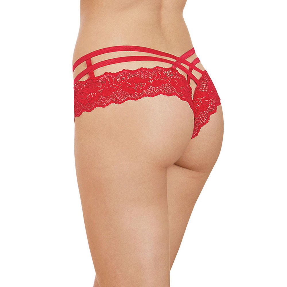 Hipster Panty for Women Red PN-05072-RD