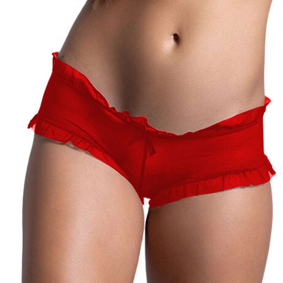 Yogalz Black Power Net BoyShorts Free Size BoyShorts Panty