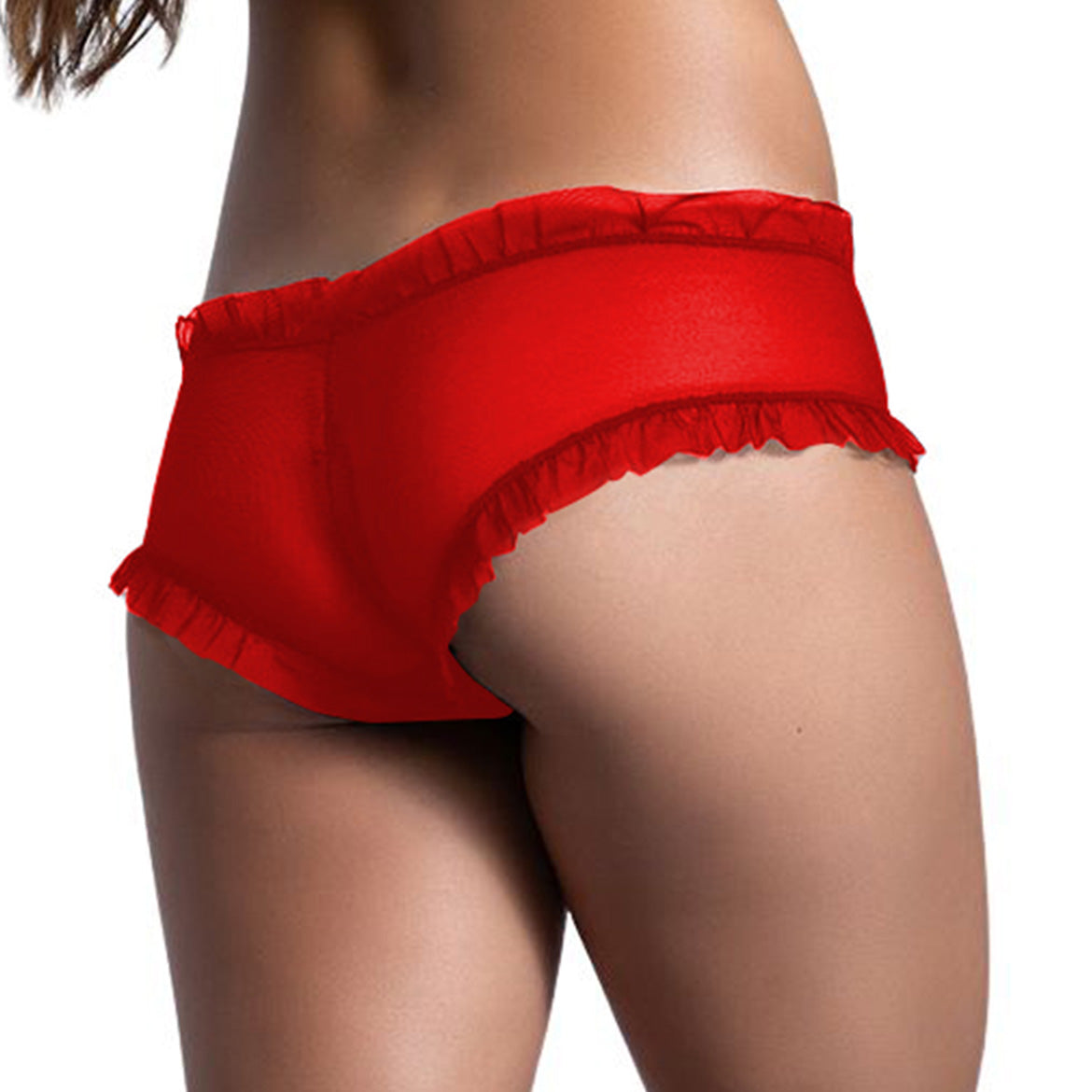 BoyShorts Panty for Women Red PN-05263-RD