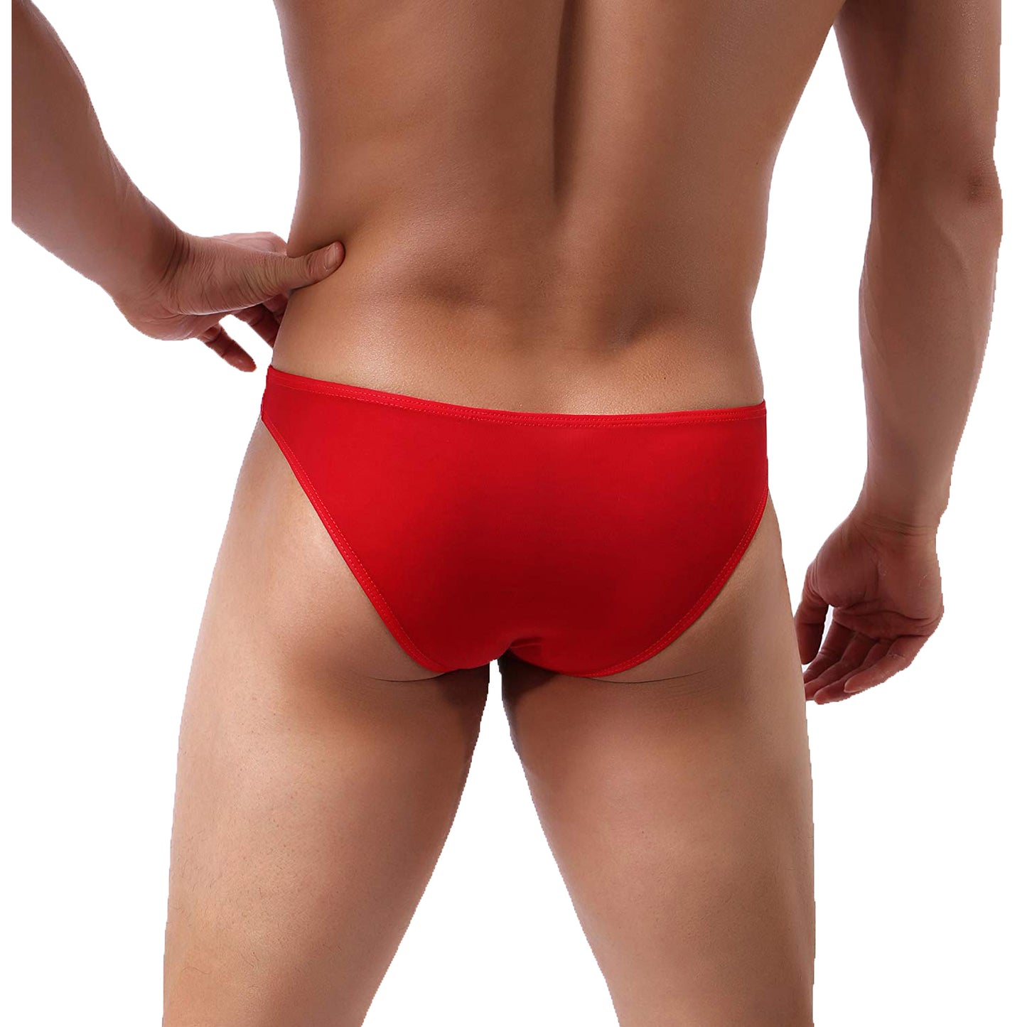 Crotchless Mens Lingerie for Men Red ML-07006-RD