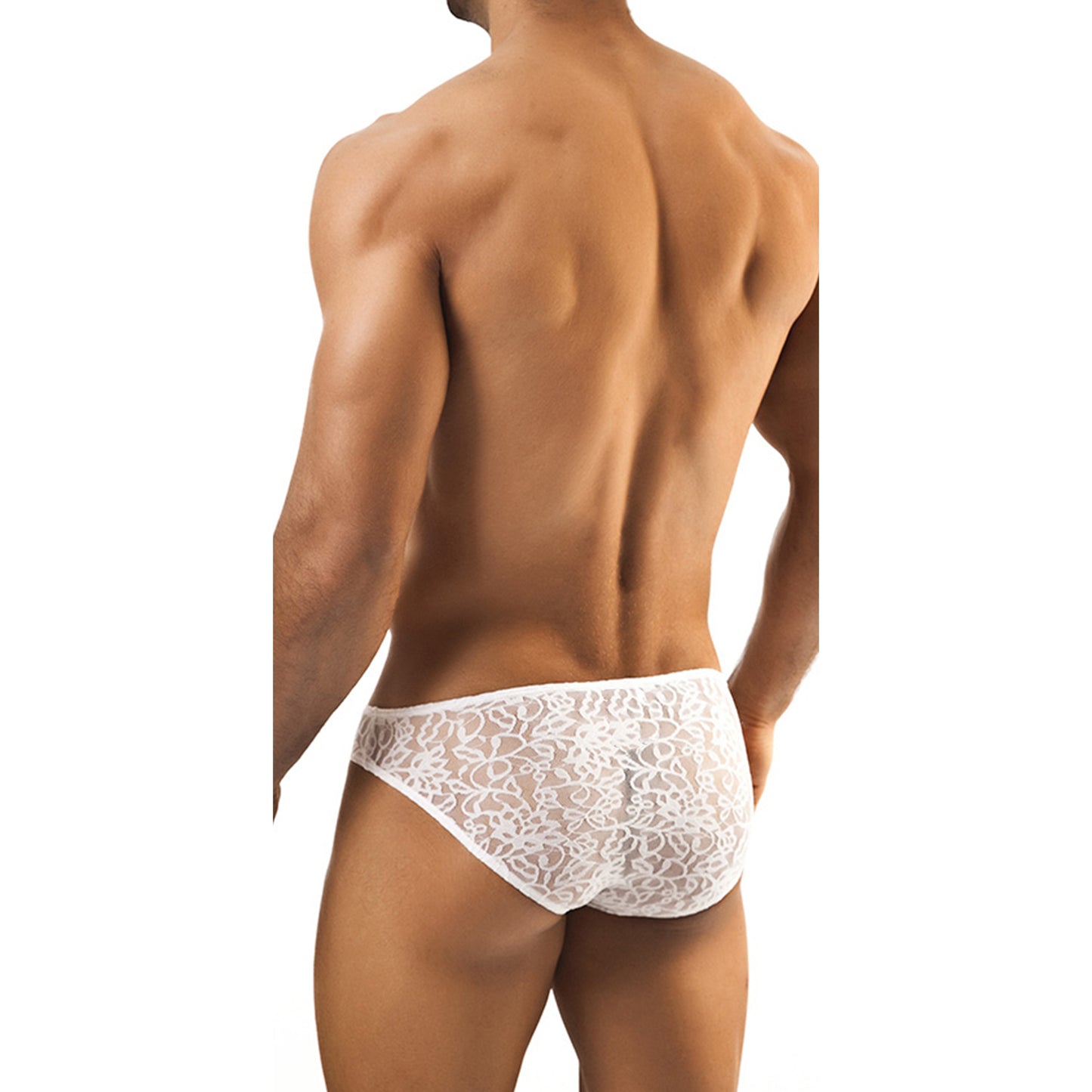 Bikini Mens Lingerie for Men White ML-07011-WH