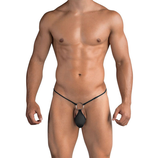 G String Mens Lingerie for Men Black ML-07039-BK