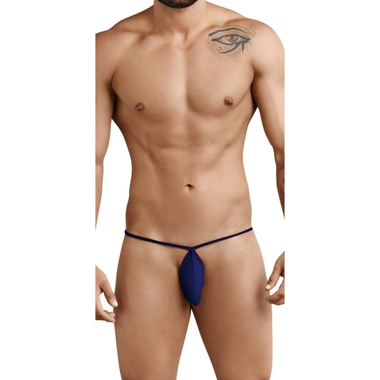 G String Mens Lingerie for Men Navy Blue ML-07048-NBL
