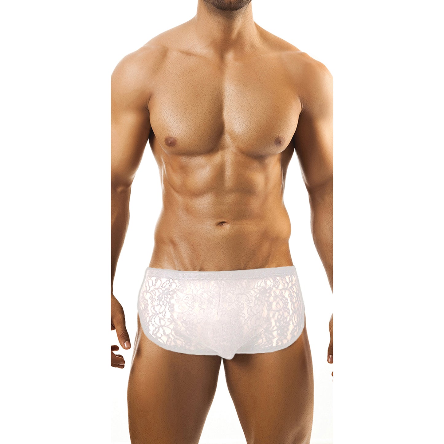 Boxer Mens Lingerie for Men White ML-07092-WH