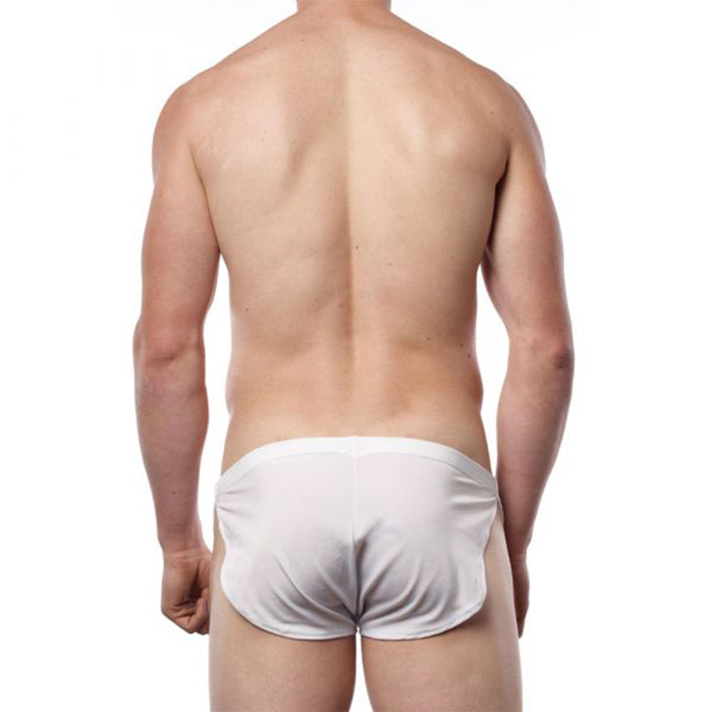 Boxer Mens Lingerie for Men White ML-07109-WH