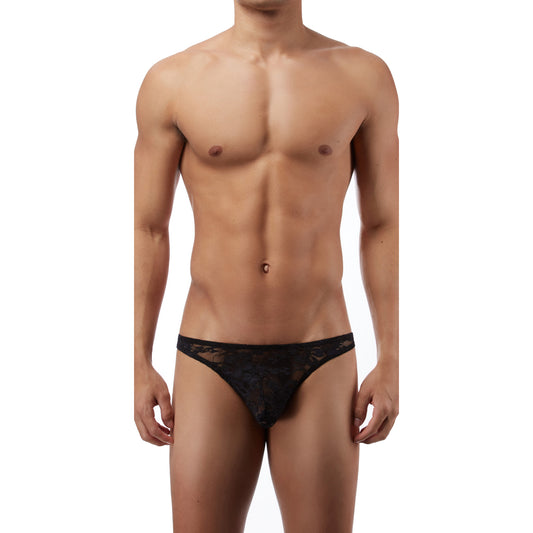Bikini Mens Lingerie for Men Black ML-07116-BK