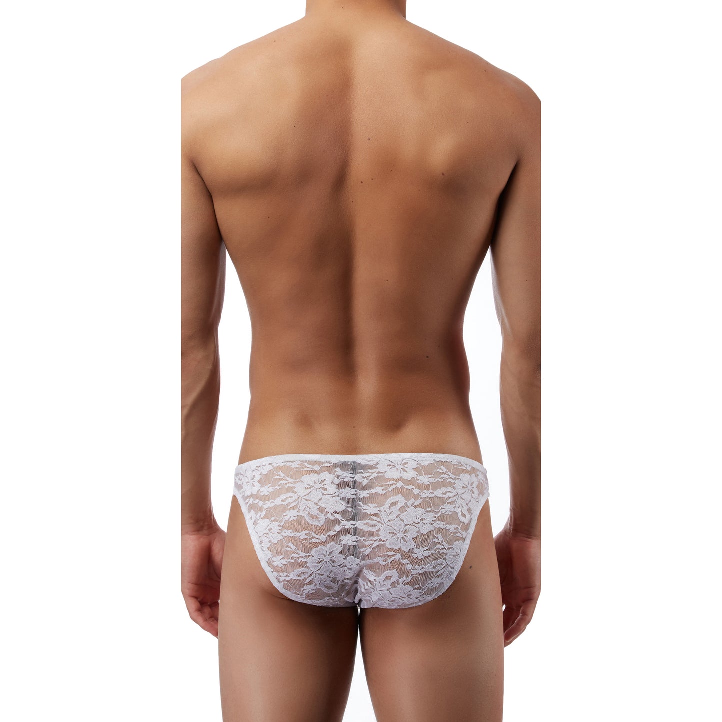 Bikini Mens Lingerie for Men White ML-07116-WH