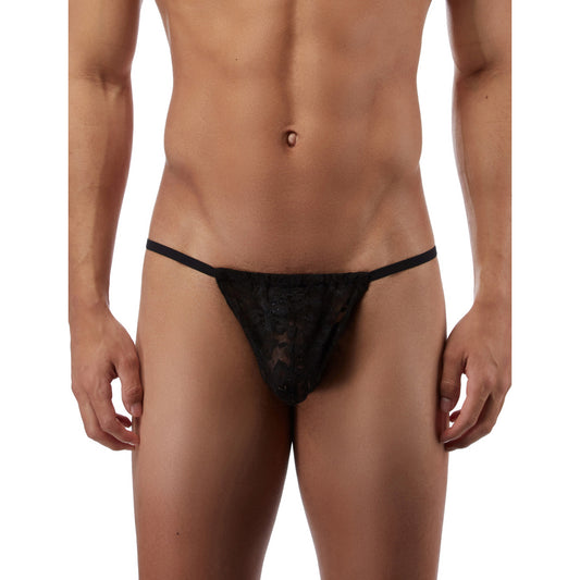 G String Mens Lingerie for Men Black ML-07164-BK
