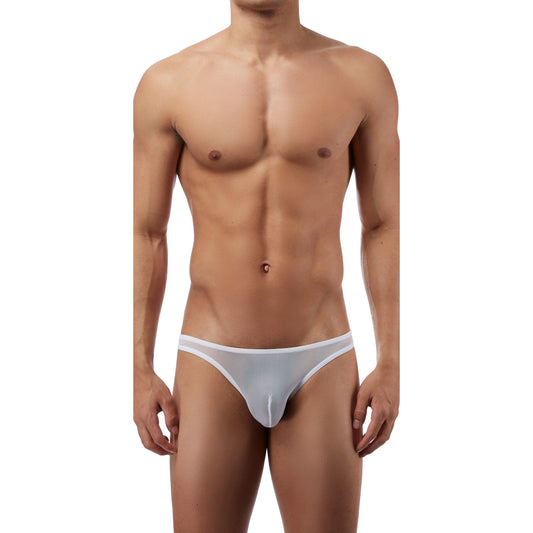 Bikini Mens Lingerie for Men White ML-07180-WH