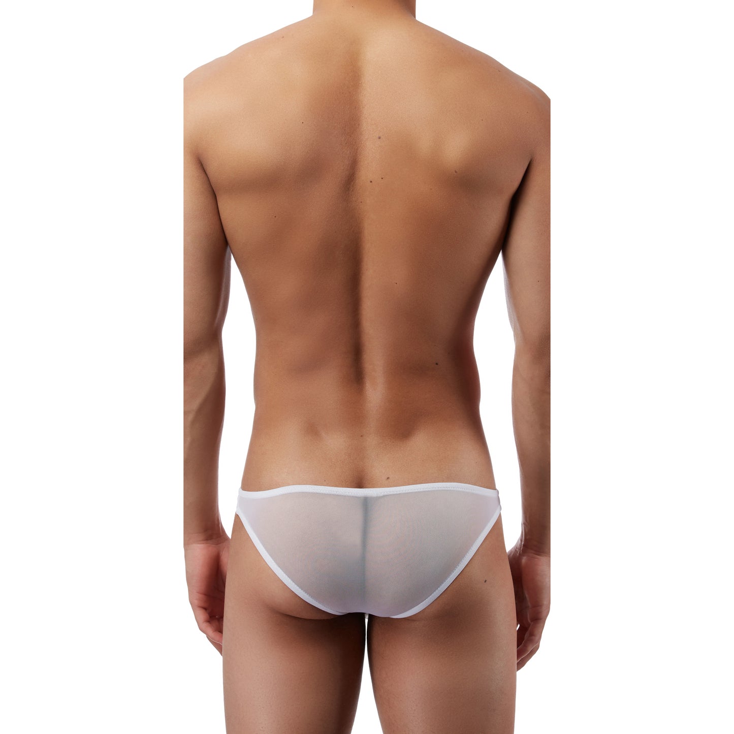 Bikini Mens Lingerie for Men White ML-07180-WH