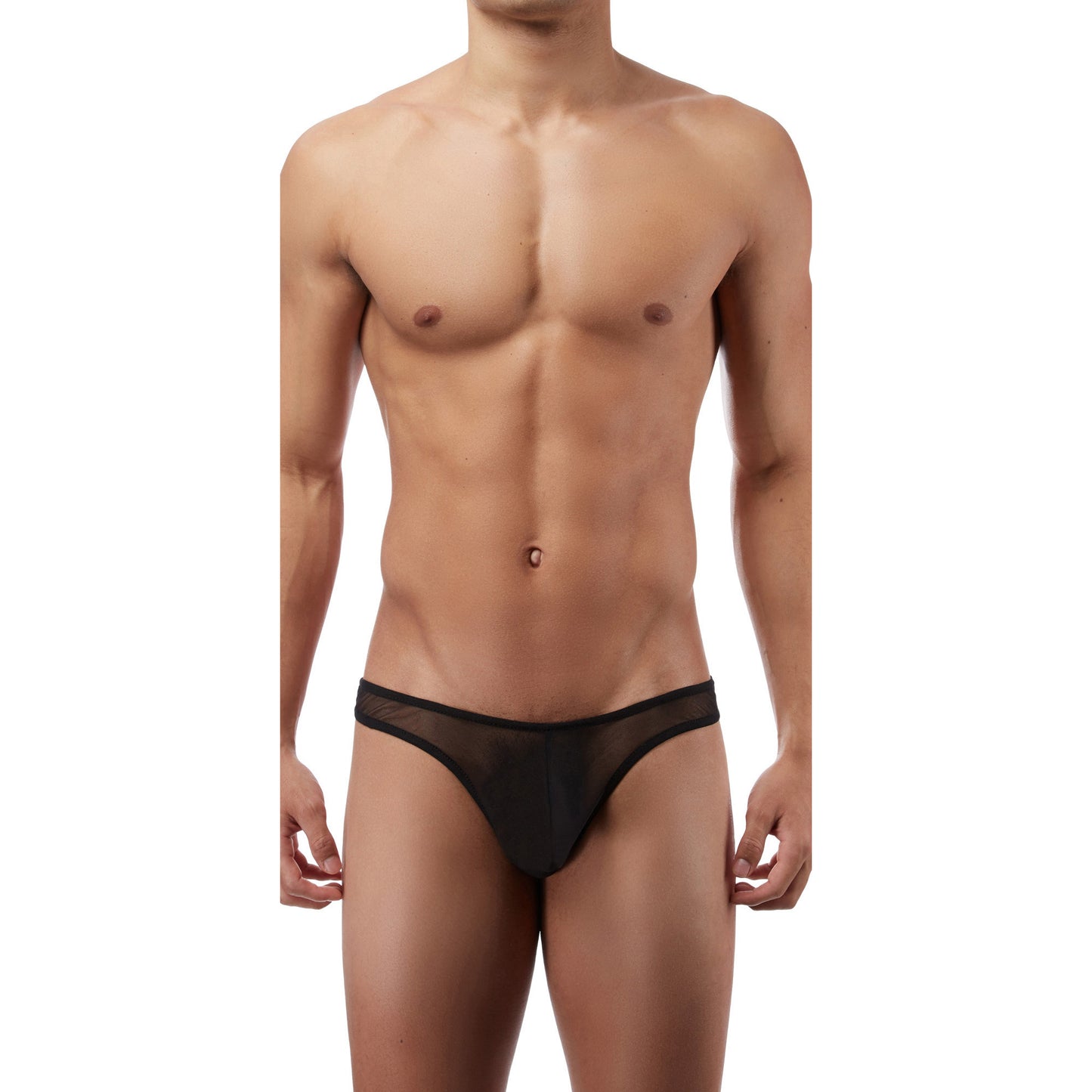 Thong Mens Lingerie for Men Black ML-07182-BK