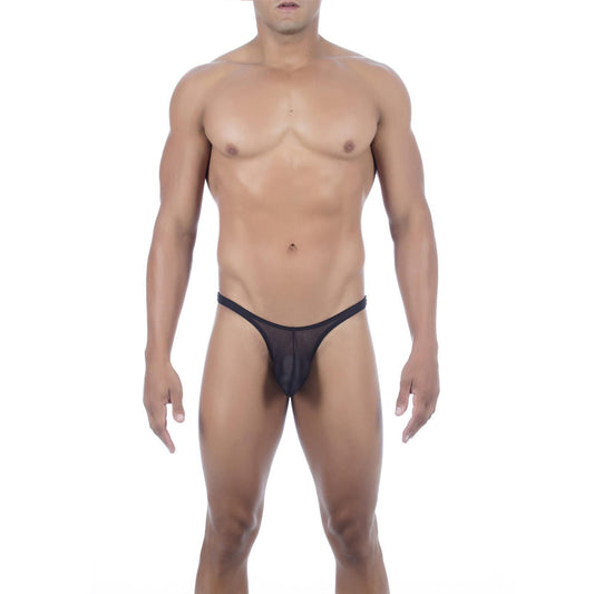 Thong Mens Lingerie for Men Black ML-07213-BK