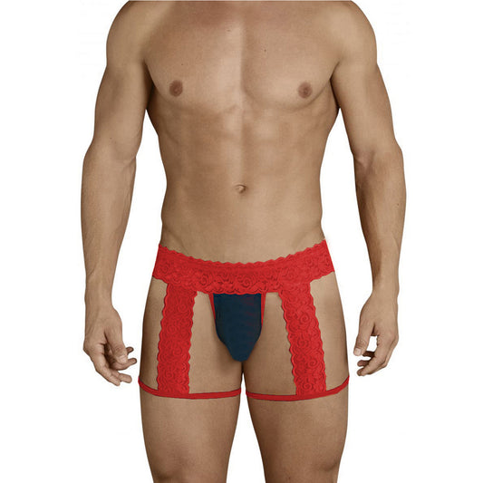 Garter Mens Lingerie for Men Red ML-07369-RD