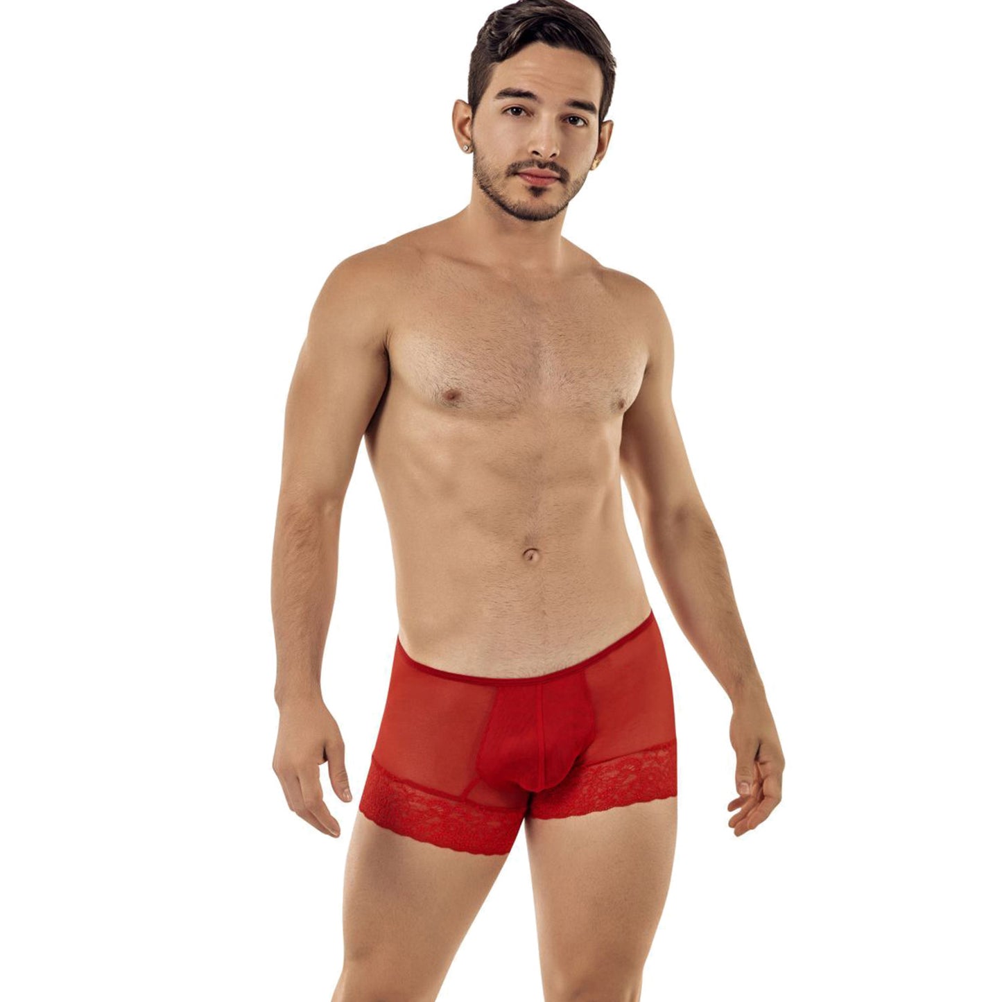 Boxer Mens Lingerie for Men Red ML-07407-RD