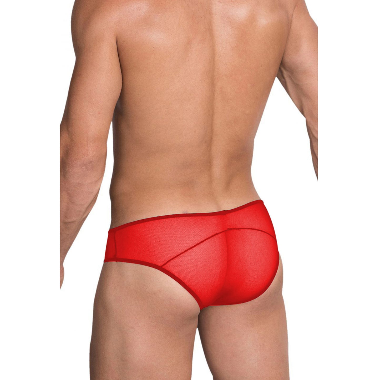 Brief Mens Lingerie for Men Red ML-07466-RD