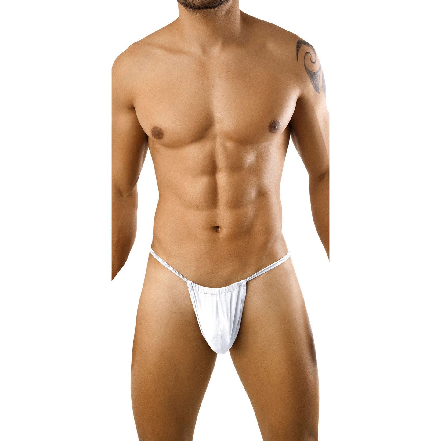 G String Mens Lingerie for Men White ML-07586-WH