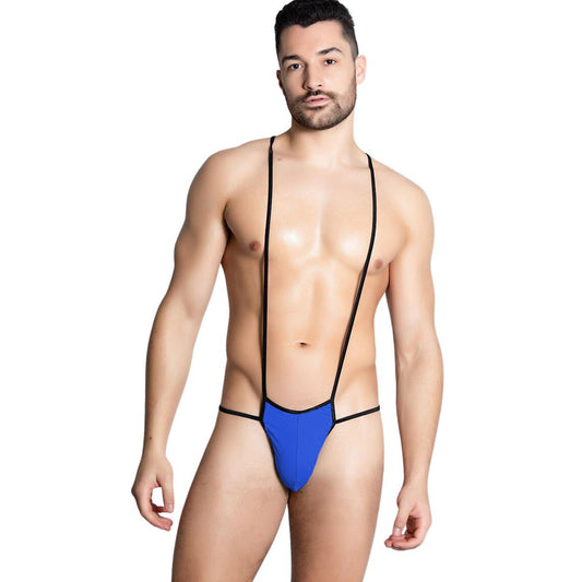 Thong Mens Lingerie for Men Royal Blue ML-07689-RBL