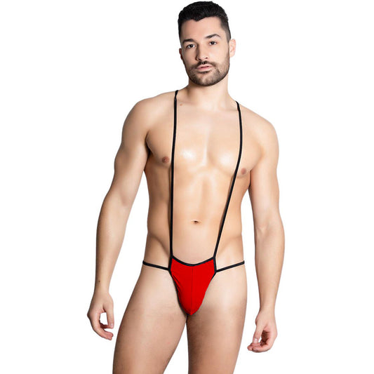 Thong Mens Lingerie for Men Red ML-07689-RD