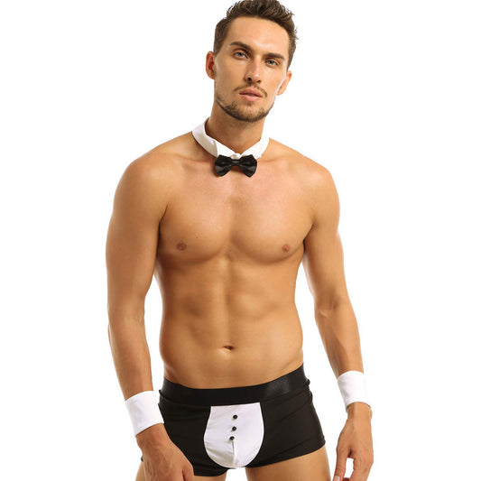 Costume Mens Lingerie for Men Black ML-07903-BK