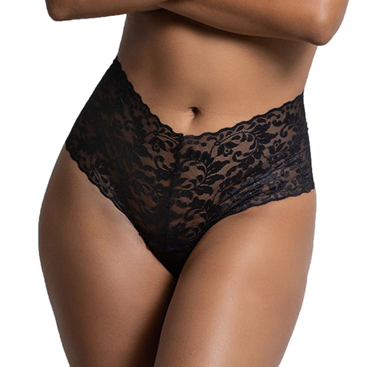 High Waist Panty for Women Black PN-05144-BK
