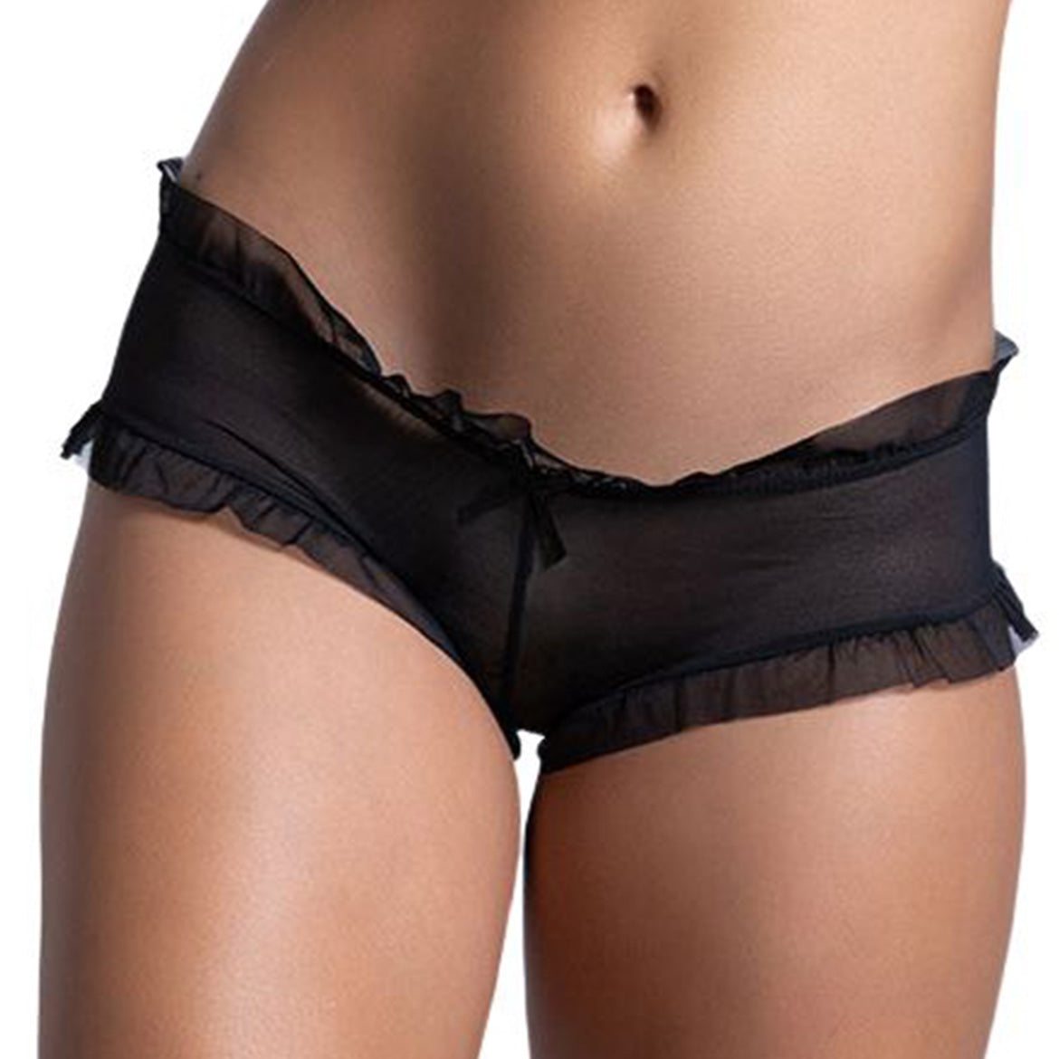 BoyShorts Panty for Women Black PN-05263-BK